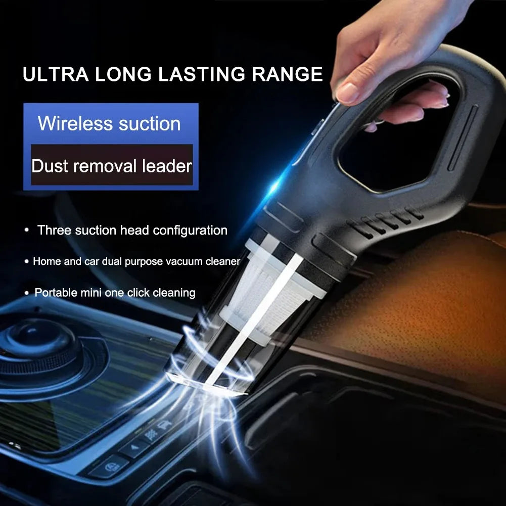 Powerclean Pro - Portable Cordless Car Vacuum Cleaner